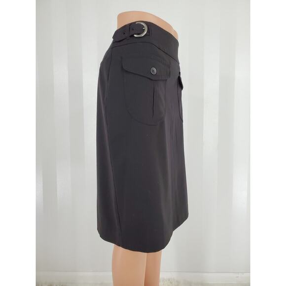 DAISY FUENTES Women's Black Straight Skirt Sz 10 - Picture 2 of 9